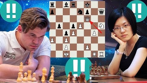 Magnus Carlsen vs Hou Yifan chess set game 143