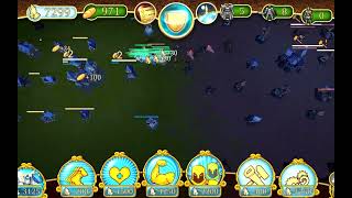 Battle Towers gameplay of last stage and finish game. screenshot 1