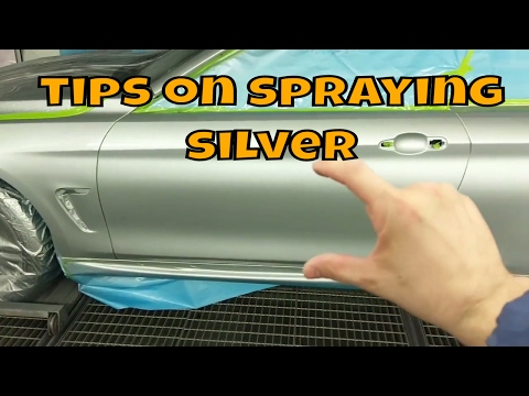 How To Spray Paint Metallic Silver