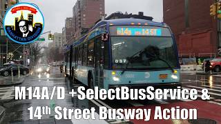 MTA NYCT Bus SelectBusService Action 14th Street Busway Action