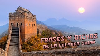 Frases y dichos de la cultura china