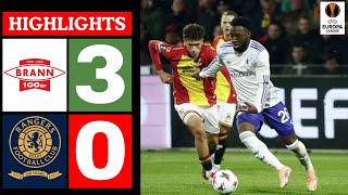 Sk Brann Vs Rangers 3-0 Highlights Uefa Europa Conference League 2025 Highlights