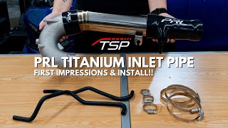 PRL TITANIUM INLET PIPE | Installation & First Impressions | 2022+ Civic Si