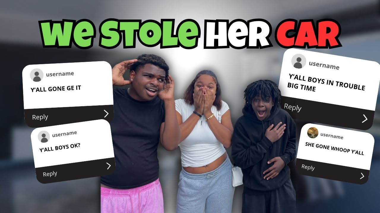 Украсть у мамы сливочную машину — розыгрыш, чтобы увидеть её реакцию *плохая идея*