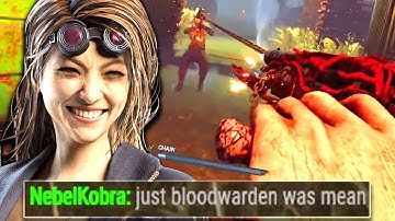 SWF STRUGGLED TO ESCAPE AFTER BLOOD WARDEN CAME INTO PLAN... | Dead By Daylight