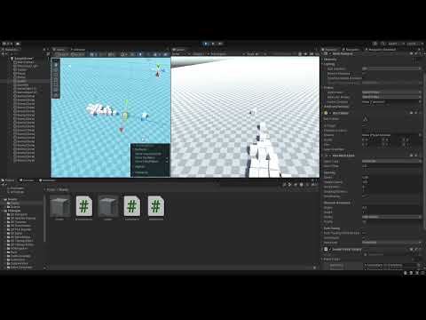 Стайный Интеллект : Создание Реалистичных Врагов в Unity3D