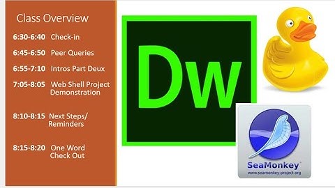 Week 3 - Getting Started with Web Authoring, Part 1 | EME6507