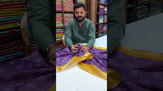 Regal Tussar Black Zari Weave Saree || 999/- || COD Available screenshot 5