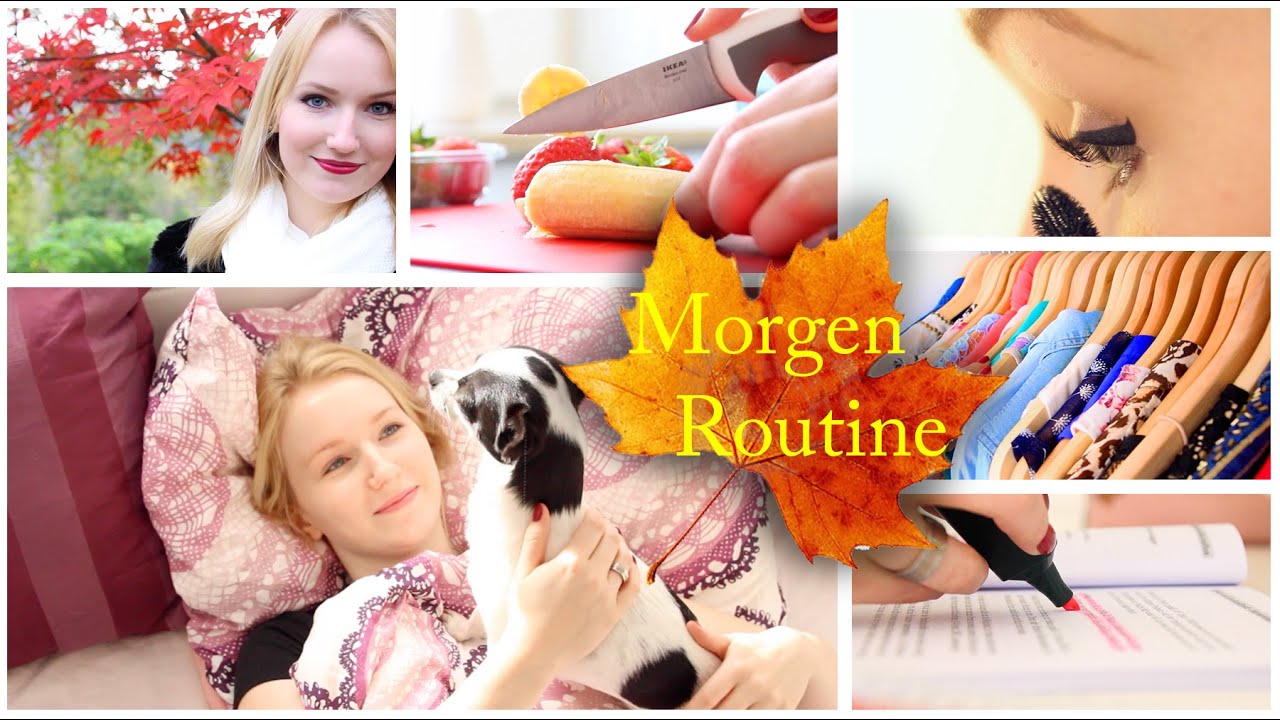 Meine MORGENROUTINE im Herbst 🍁
