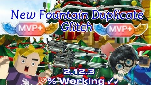 New Update!! Fountain Dup + Chest Dup= ??? 🤗🤗👑-(Skyblock) Blockman Go | 2.12.3 [💯 Work]