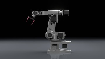 6 axis robotic arm , 6dof , educational kit