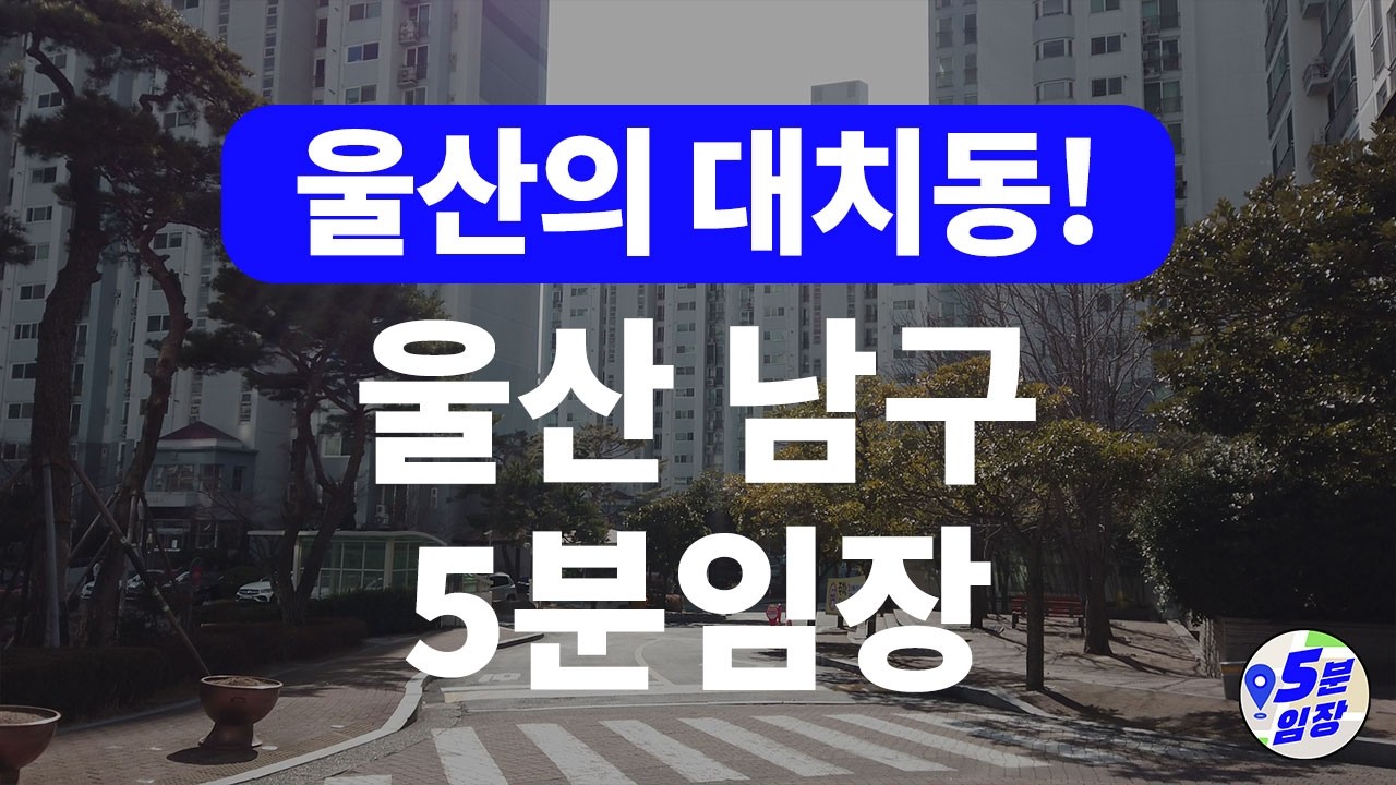 울산 남구 임장 💒 울산의 대치동! ㅣ 울산 최고 부촌이 지금 움직인다고? 부울경의 판도가 바뀌고 있다!