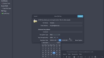 Using Seahorse To Create A GPG Key