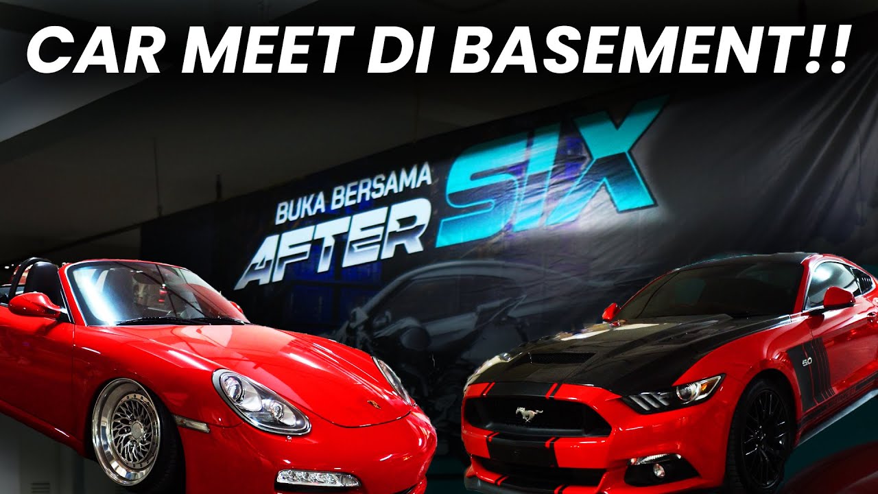 BUKBER DAN CAR MEET DI BASEMENT GEDUNG!!