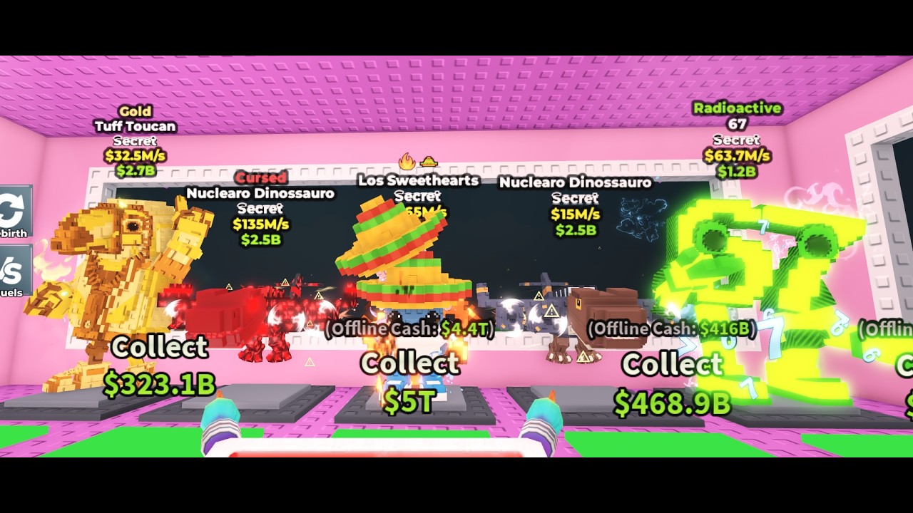 Steal A Brainrot live trading new machine