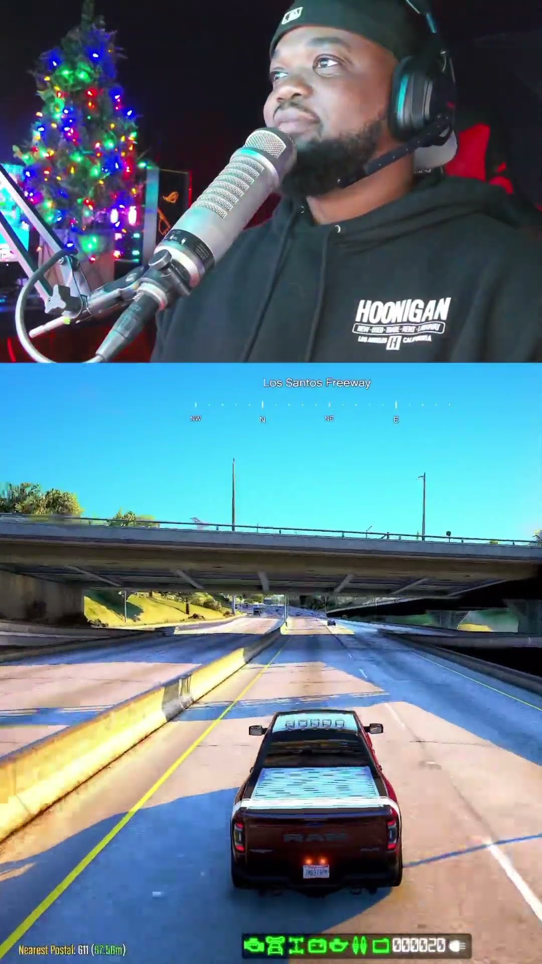 Almost got taking out by a truck in #gta5rp