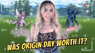 Origin Day Pokémon Go Legendary Dialga & Palkia Raids