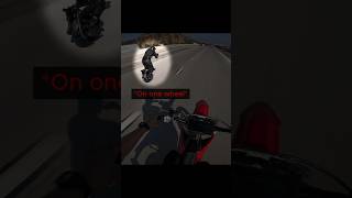 How was je riding on one wheel😲🫢 #viral #surron #shorts #youtubeshorts #bike