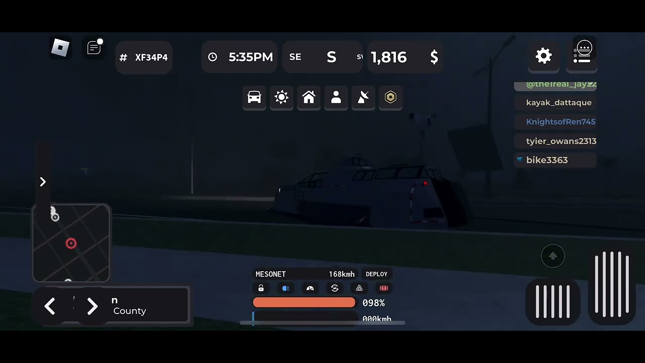My First Intercept In TIV 1 In Roblox Twisted - YouTube