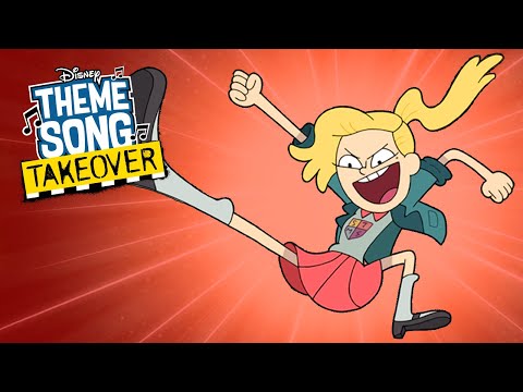 Sasha Theme Song Takeover | Amphibia | Disney Channel Animation