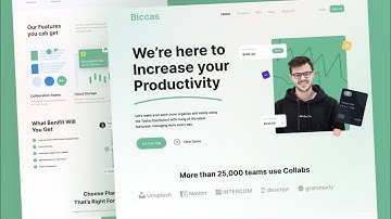 Creating Responsive Landing Page Website Using HTML CSS JS - Part 3/5