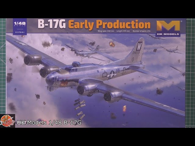 HK Models 1/48 B17G Review - YouTube