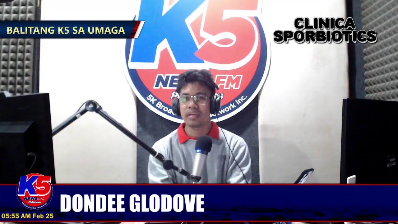 K5 News FM Bayawan Digital News Live Stream | Top of the Hour News hosted by K5 Aying Macahilos
