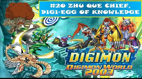 Digimon World 2003 Walkthrough [20] - Zhu Que Chief, Red ID Pass, Digi-Egg of Knowledge