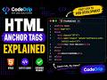 HTML Anchor Tag Tutorial | Links in HTML | Code Drip