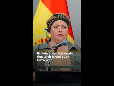 Bolivia cuts diplomatic ties with israel over gaza war | aj #shorts