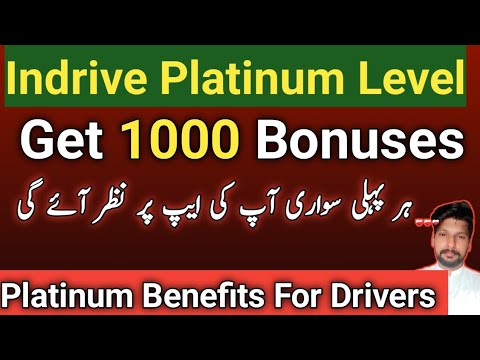 Indrive Platinum Level | Indrive Platinum Benefits | Indrive Earning