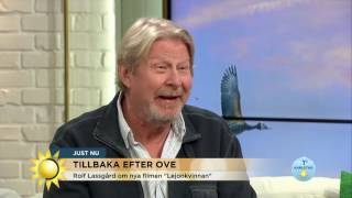 Rolf Lassgårds möte med Cameron Diaz - Nyhetsmorgon (TV4)