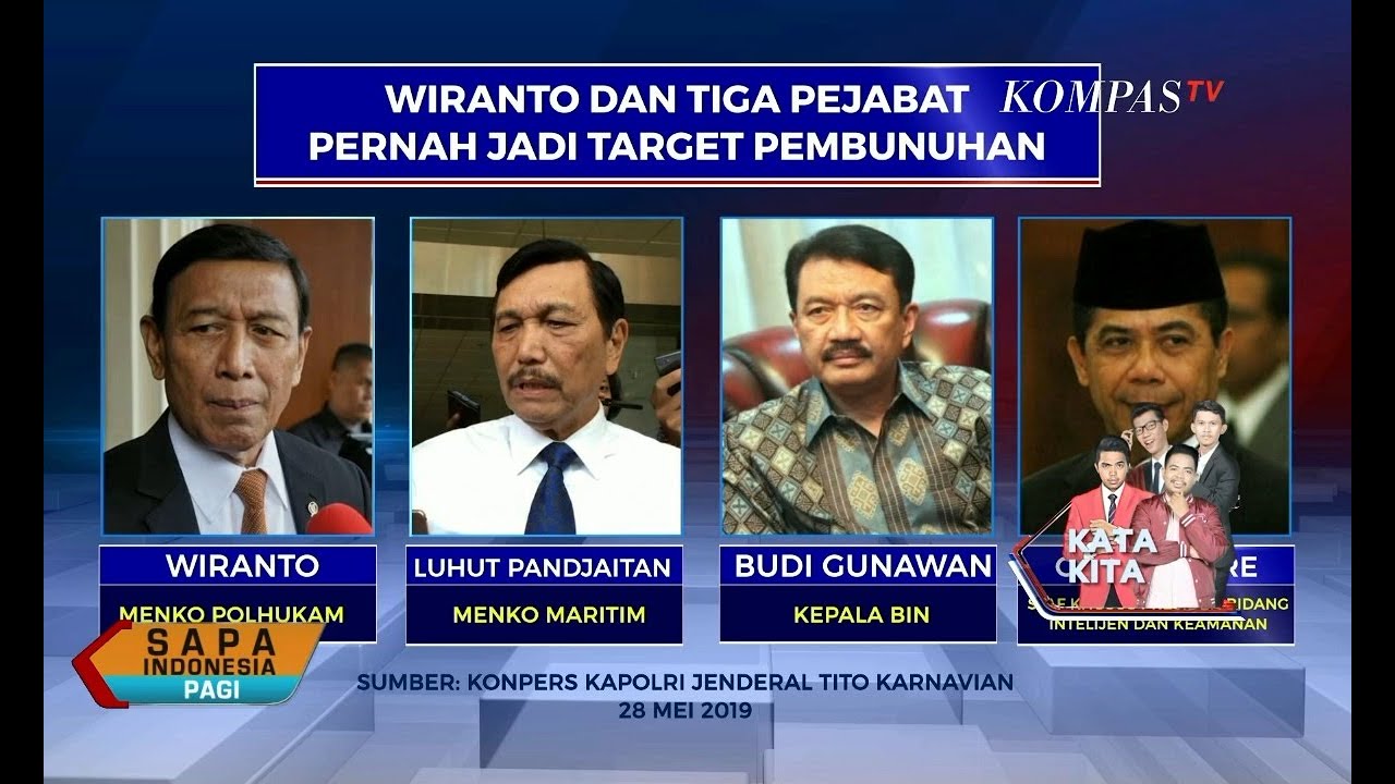 terorisme kbbi Pejabat Negara Jadi Target Teror