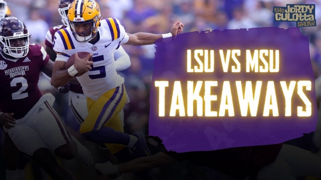 LSU Football REACTION to the HUGE WIN over Mississippi St. for Brian