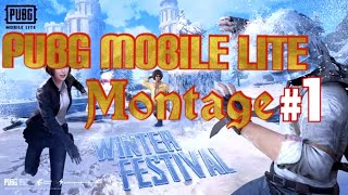 Pubg Mobile Lite My Best Montage Video Pubg Lite Winter Montage Part-1
