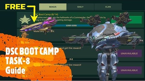 WAR ROBOTS DSC BOOT CAMP EVENT|| TASK-8 || GUIDE
