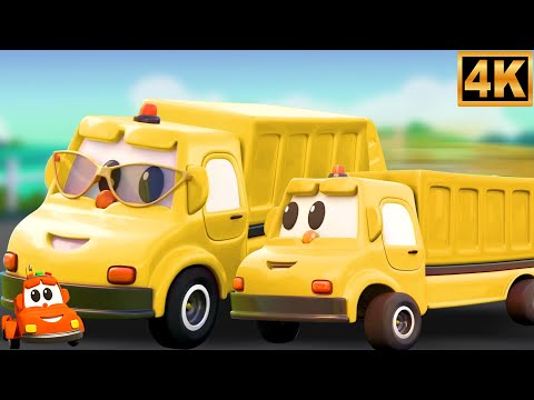 हिंदी कविता Five Little Garbage Trucks, Kids Learning Video, फाइव लिटिल गार्बेज ट्रक्स, Hindi Rhymes