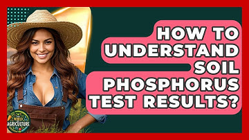 How To Understand Soil Phosphorus Test Results? - The World of Agriculture