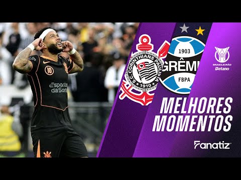 Corinthians 2x0 Gremio Melhores Momentos Brasileirão2025 
