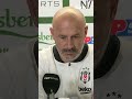 ⚫⚪ Beşiktaş Teknik Direktörü Vincenzo Italiano'nun açıklamaları #shorts #beşiktaş