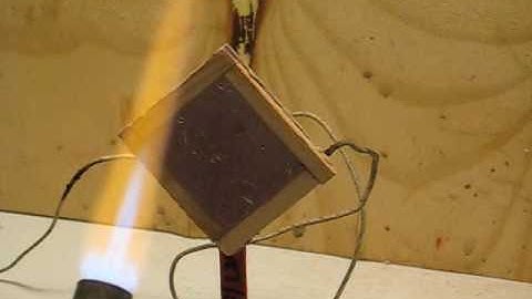 Test of ablative insulation,  Feb16 2009