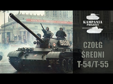 T-54/T-55 - historia, budowa, zastosowanie bojowe