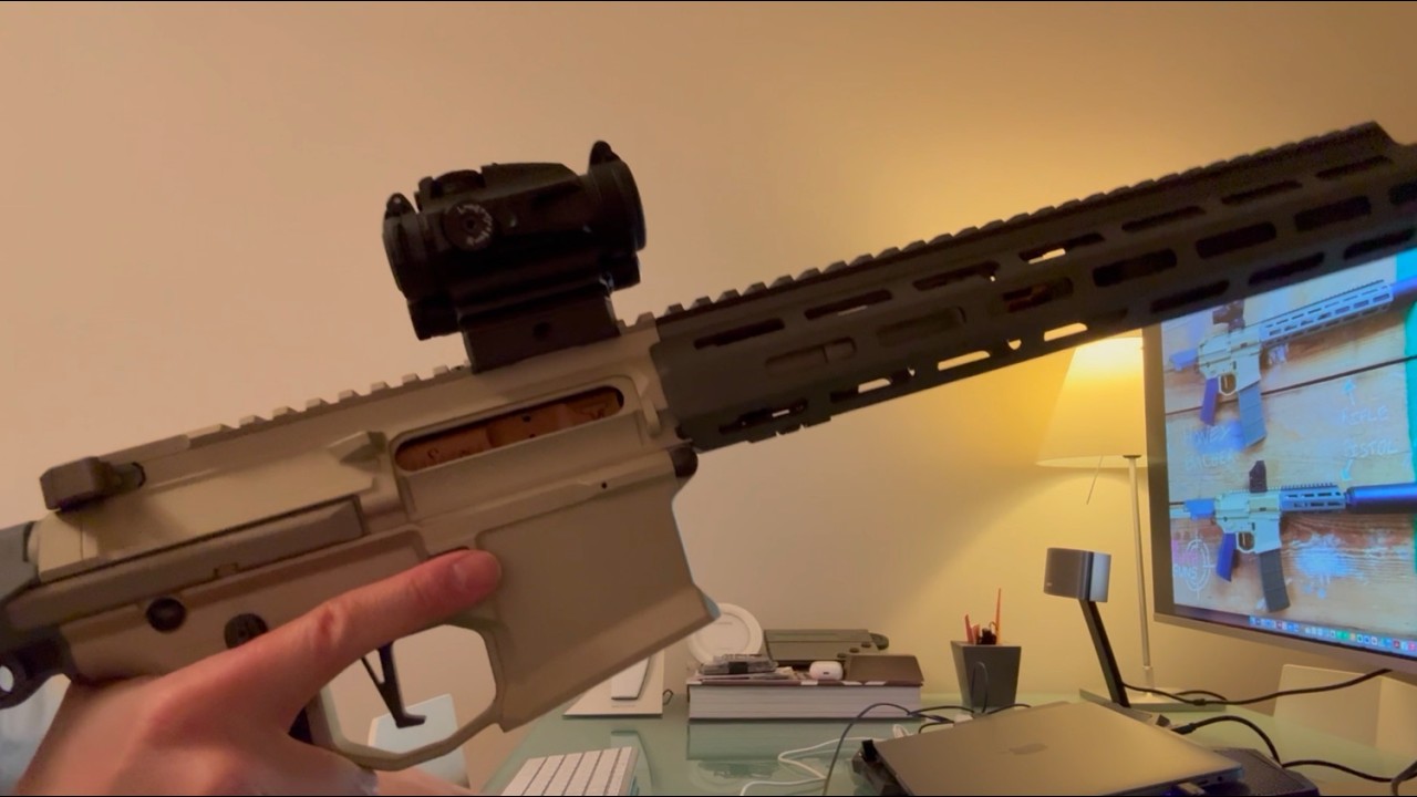[AIRSOFT] - Test#2 FULL AUTO - C&C TAC Q HONEY BADGER SD (MWS platform)
