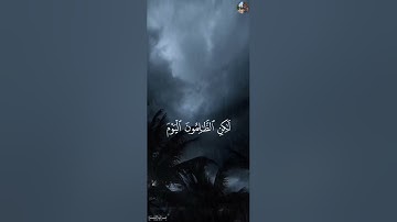 فاختلف الأحزاب من بينهم فويل للذين كفروا من مشهد يوم عظيم ♡ تلاوة خاشعة من سورة مريم