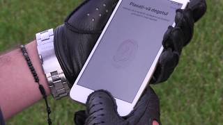 World's first gloves with TouchID - Fingerprint Scanner