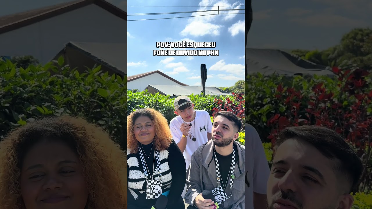 POV: você esqueceu seu fone no PHN