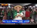 Los Regios siguieron la fiesta luego del triunfo de la Selección Mexicana y Pedro García estuvo ahí