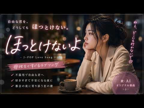 自由な君を、どうしてもほっとけない。｜切ない都会系ラブソング