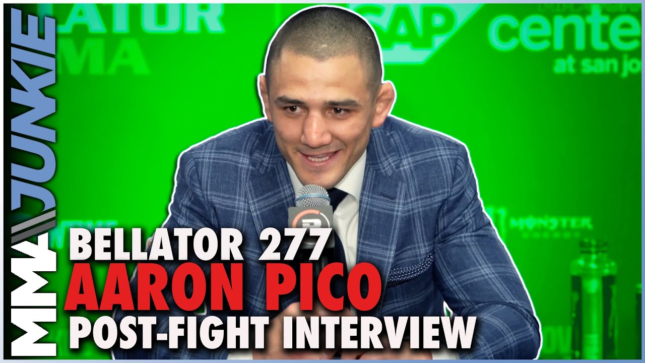 Aaron Pico ready for stiffer tests at featherweight after sixth straight win Bellator 277