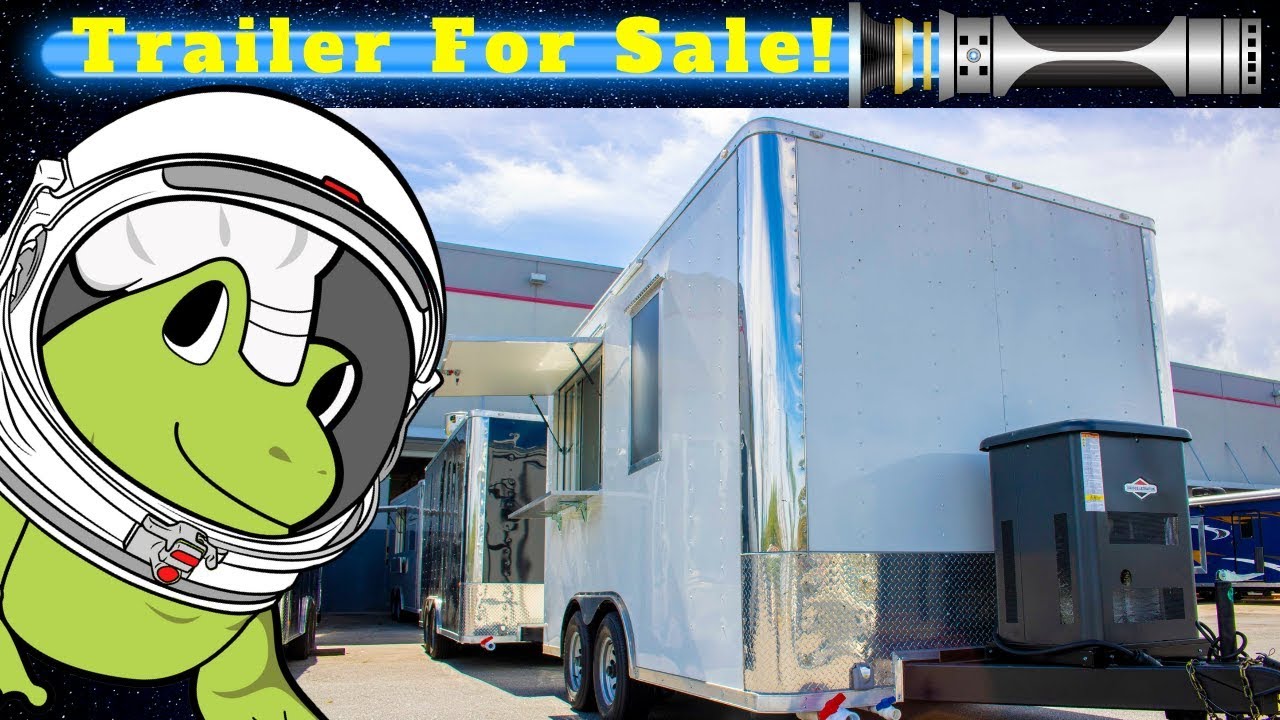 Ice Cream Cafe Food Concession Trailer for immediate sale @OneFatFrog - Orlando Florida - YouTube